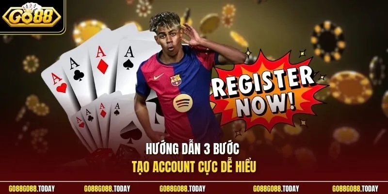 Đăng ký Go88 2 Sunwin Hướng dẫn 3 bước tạo account cực dễ hiểu