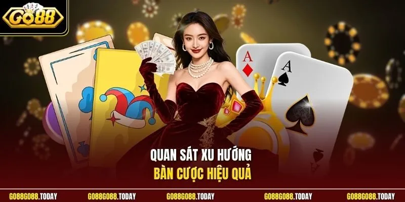 Quan sát xu hướng bàn cược hiệu quả