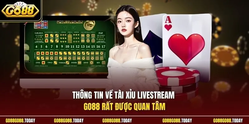 Thông tin về Tài xỉu livestream Go88 rất được quan tâm